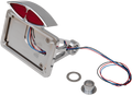 Drag Specialties Side-Mount Deco Taillight with License Plate Mount