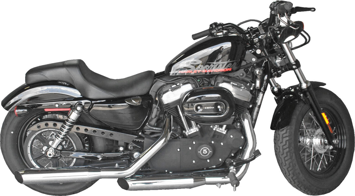 Danny Gray Weekday 2-UP Seat XL 1200X/V '11-21 19-708 for Harley-Davidson XL1200V Seventy Two / XL1200X Forty-Eight