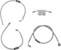 LA Choppers Stainless Steel Brake Line Kit