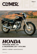 Clymer Repair Manual Twinstar 250 CM3245 for Honda CB250 Nighthawk / CM185T Twinstar & More