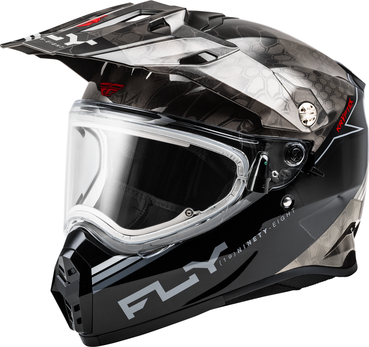 FLY Racing Trekker Cold Weather Conceal Helmet Electric Shield (2024)