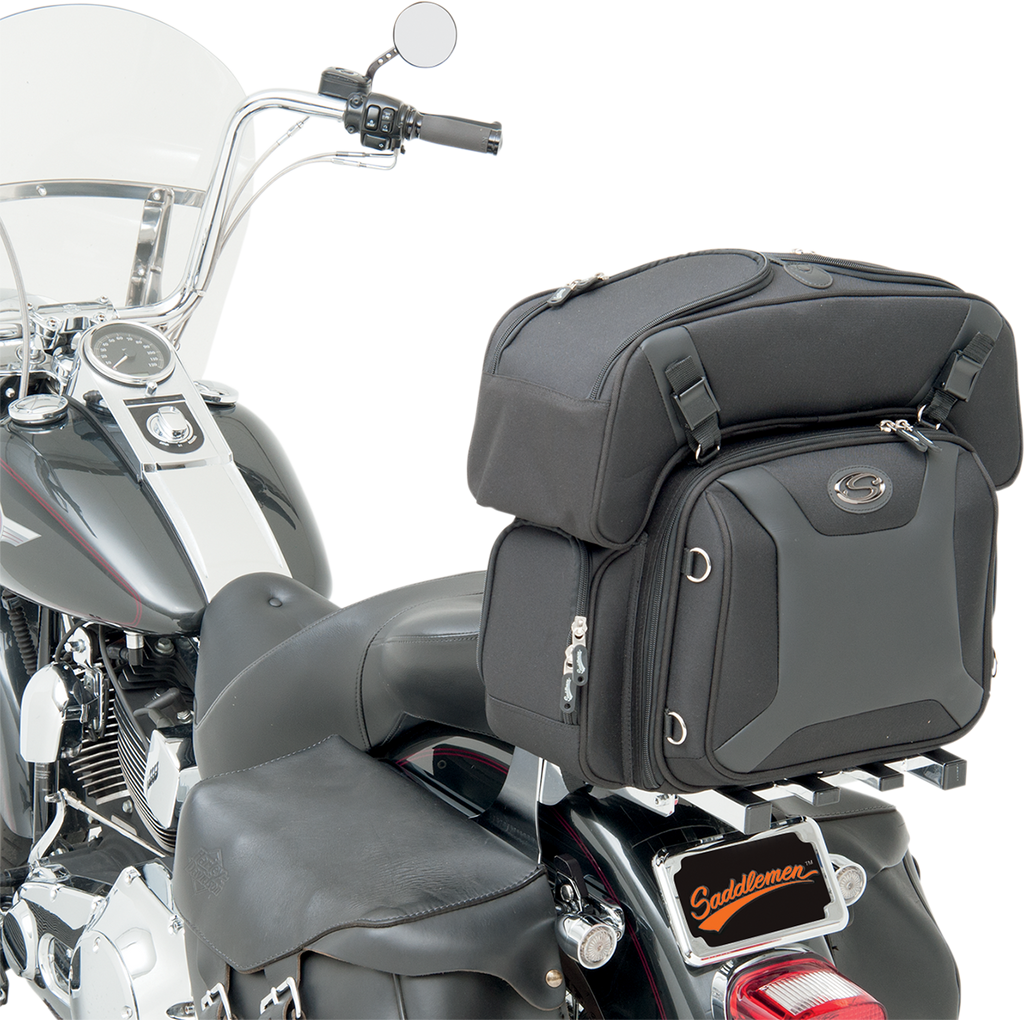Saddlemen FTB2500 Sport Sissy Bar and Combo Bag