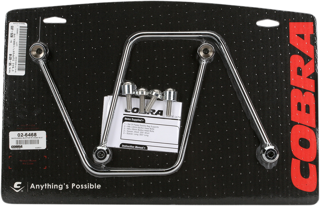 Cobra Saddlebag Protectors and Supports for Kawasaki