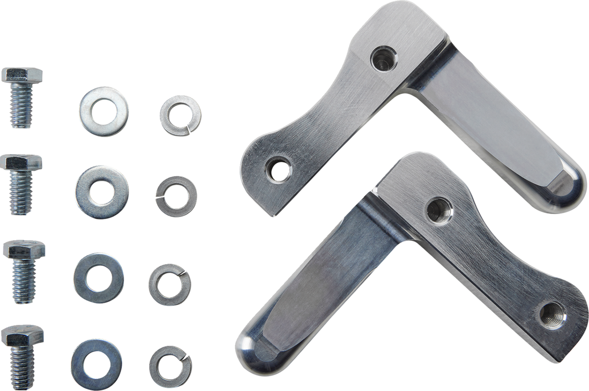 Klock Werks Hugger Series Front Fender with Mounting Blocks for Softail/Dyna