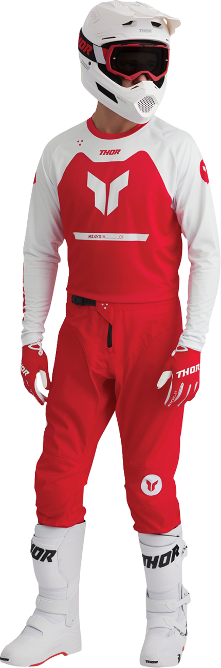 Thor Fleet Whiteout Helmet