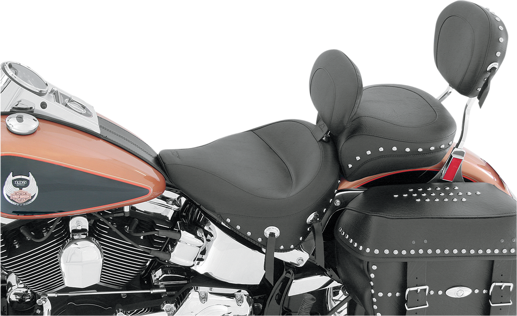 Mustang Wide Solo Seat with Removable Backrest