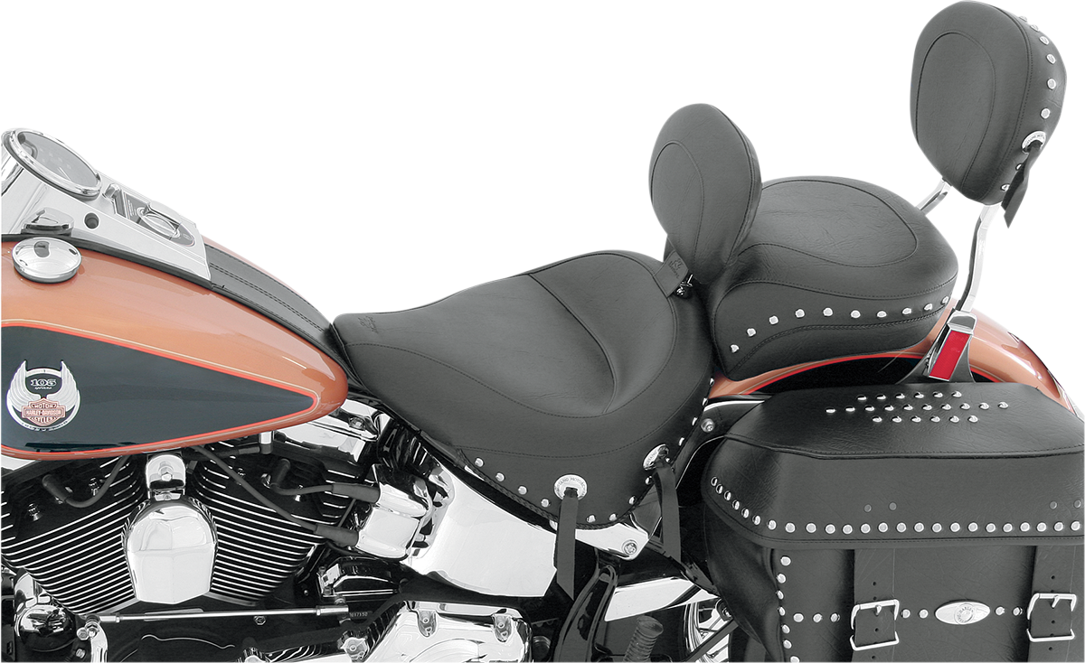 Mustang Wide Solo Seat with Removable Backrest