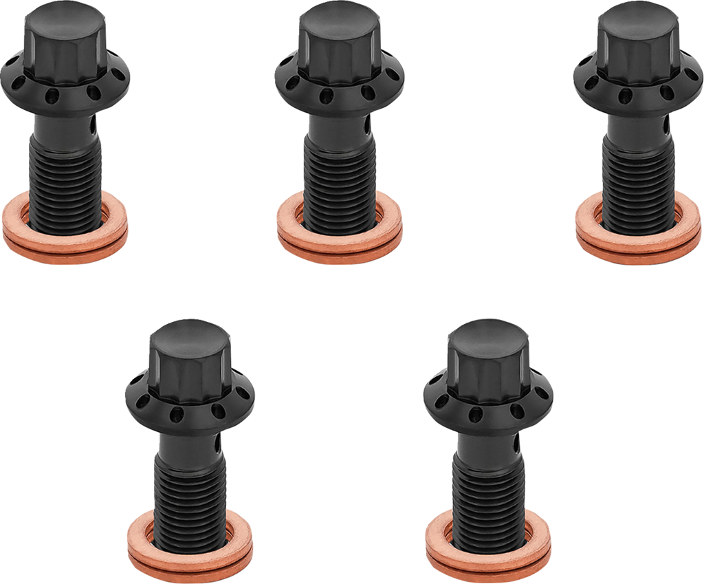 Arlen Ness 12-Point Titanium Banjo Bolts