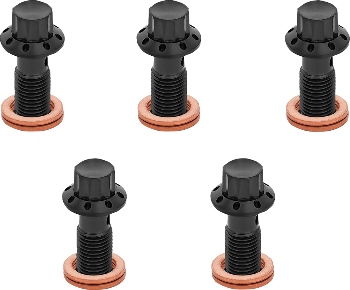 Arlen Ness 12-Point Titanium Banjo Bolts