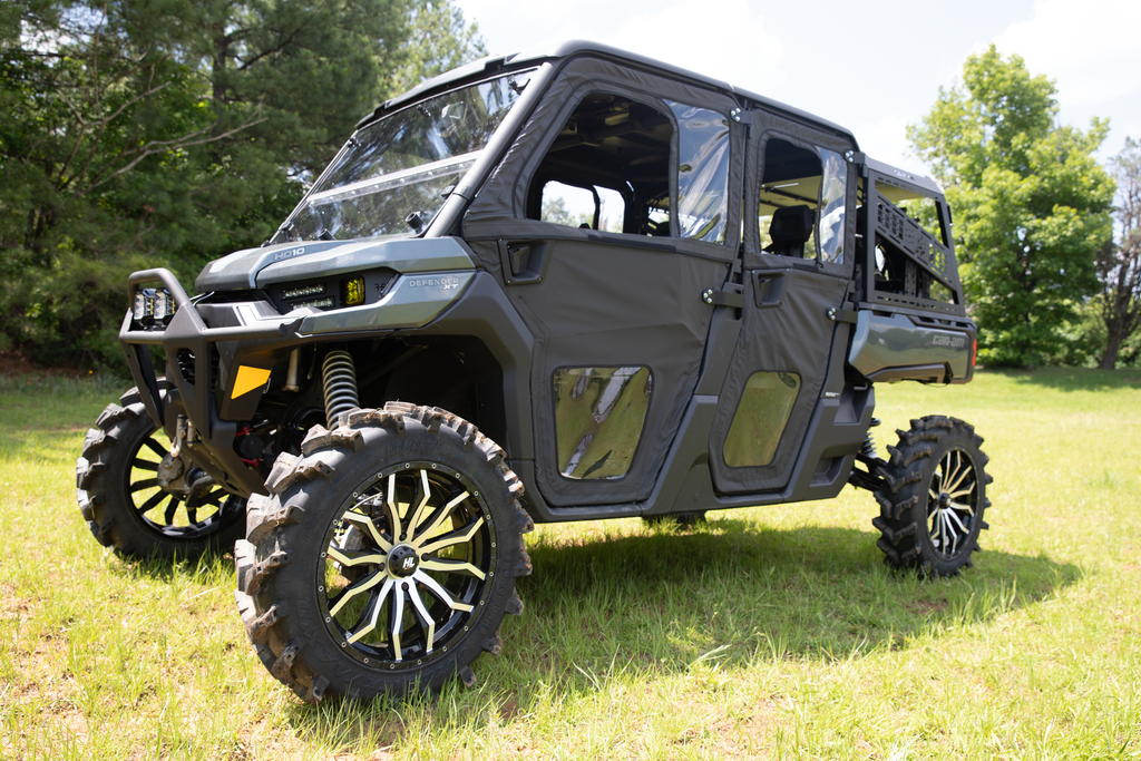 Seizmik Frame Door Kit Rear Framed Soft Doors 52-06032KIT for Can-Am Defender Max HD10 DPS / Defender Max HD10 LTD & More