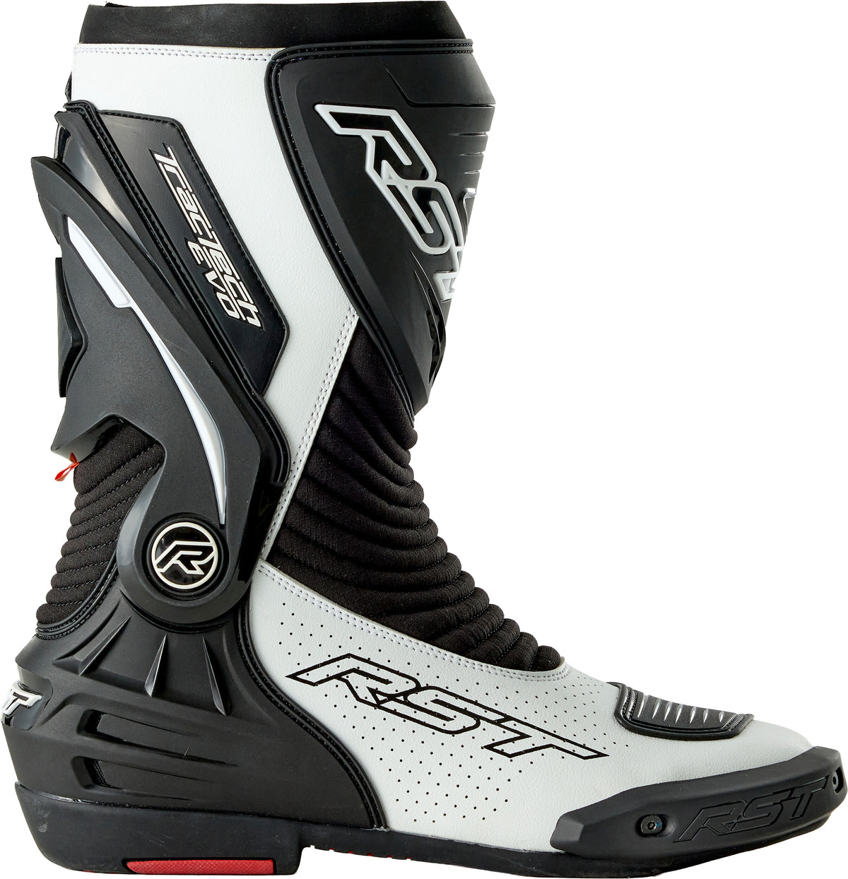 RST Tractech EVO D3O Boot Black/White 11.5 103700WHI-45