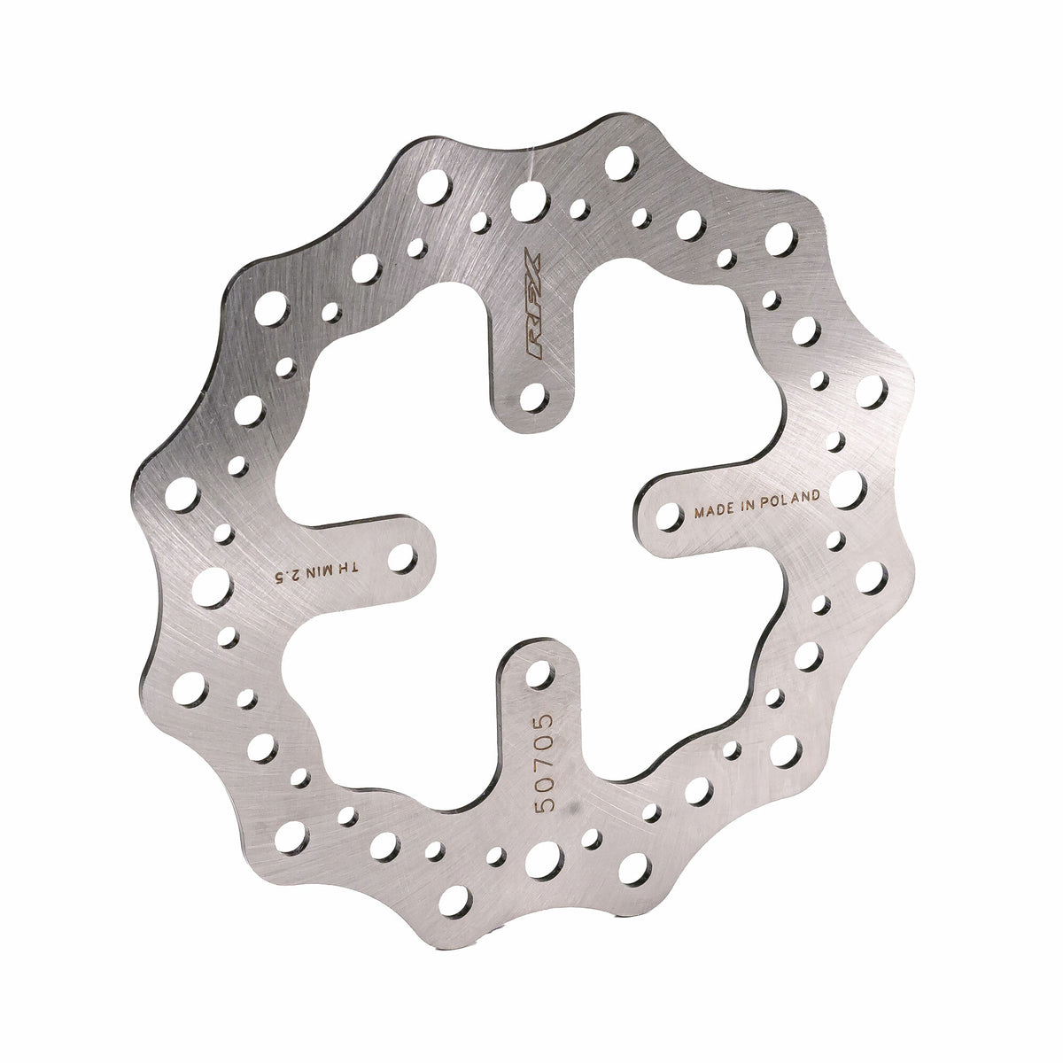 RFX Race Series Brake Disc Rear Brake Rotor KTM/Husqvarna/Gas FXBD 50705 55BK for GasGas / Husqvarna / KTM