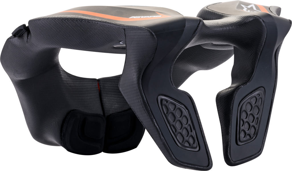 Alpinestars Youth Neck Support Black/Orange 6540118-14-OS