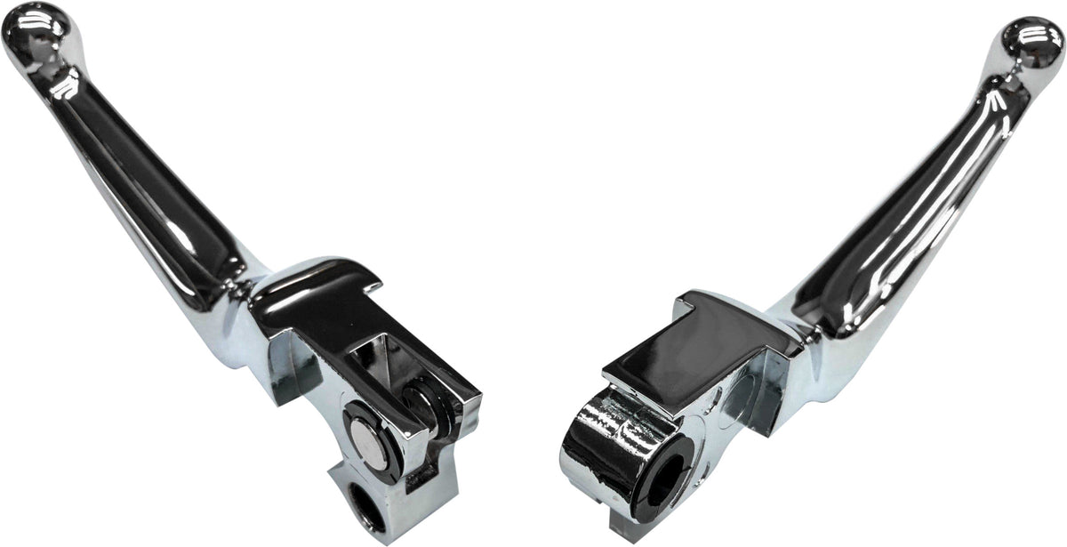 Harddrive Custom Levers for Harley-Davidson FLD Dyna Switchback / FLHR Road King & More