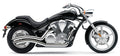 Cobra Speedster Swept F/S Chrome VT1300CR/CS/CT/CX 10-19 1233 for Honda VT1300CR Stateline / VT1300CS Sabre / VT13CX Fury