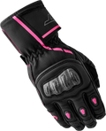 RST Womens S1 Glove Black/Pink Leather SM 103653PNK-06