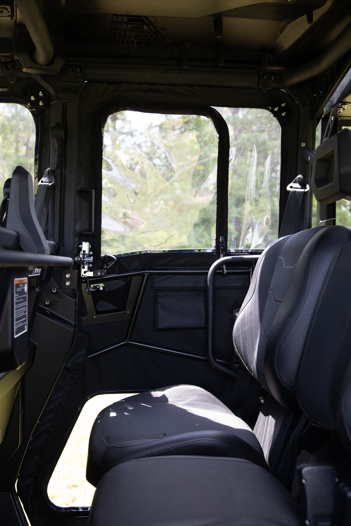 Seizmik Frame Door Kit Rear Framed Soft Doors 52-06032KIT for Can-Am Defender Max HD10 DPS / Defender Max HD10 LTD & More