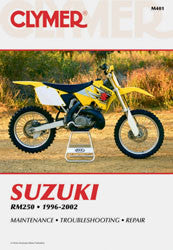 Clymer Repair Manual RM250 CM401 for Suzuki RM250 1996-2002
