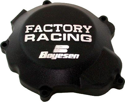 Boyesen Factory Racing Ignition Cover Black SC-12B for Kawasaki KX250 1990-2004
