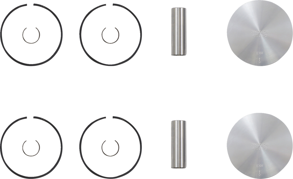 Wossner Piston Kit for 2 Stroke