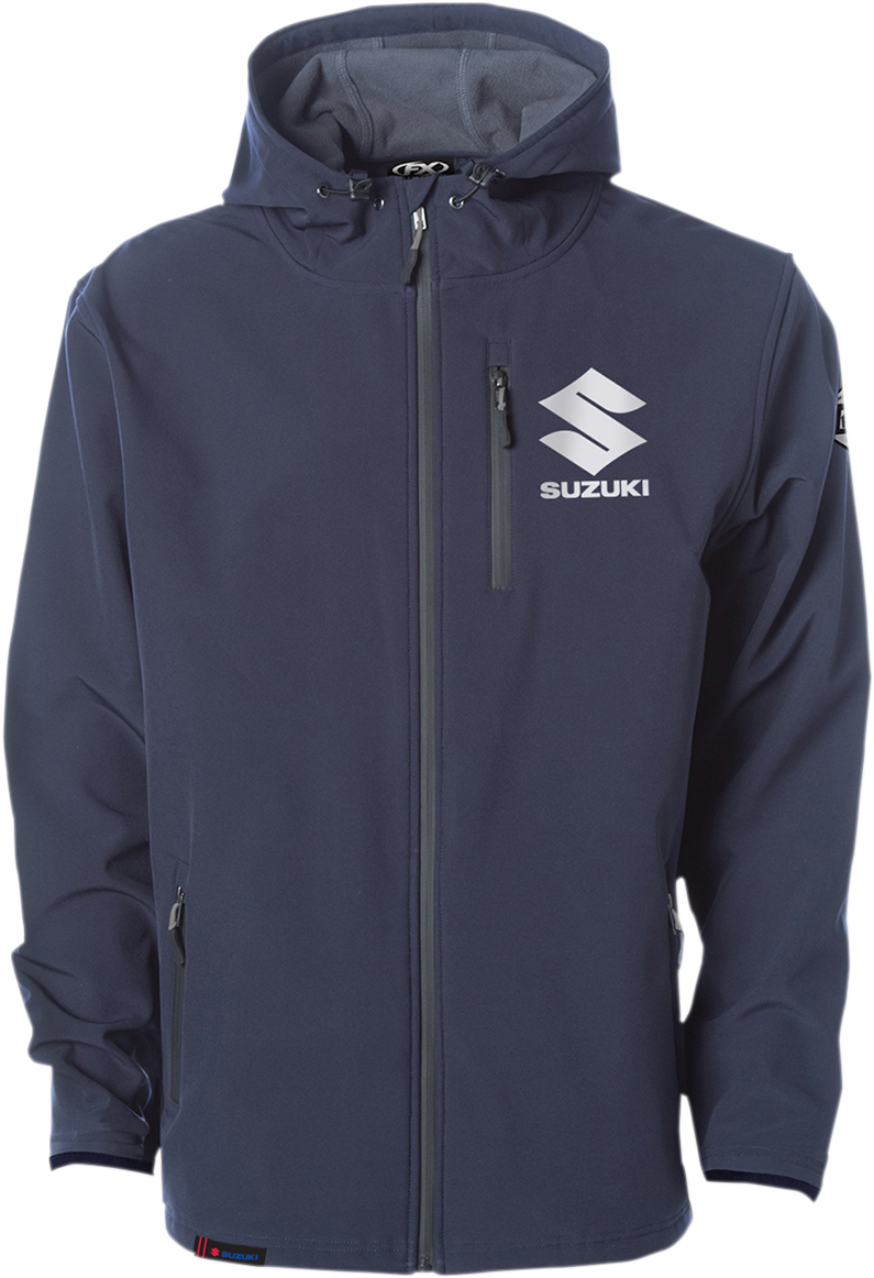 Factory Effex Track Jacket — Suzuki