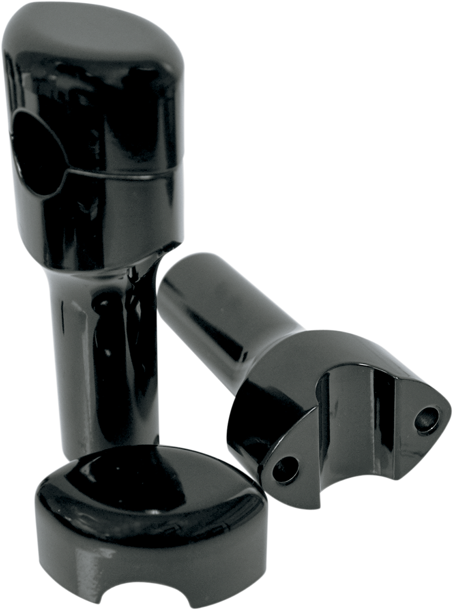 LA Choppers Hefty Smooth Handlebar Risers for 1-1/4" Handlebars