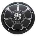 Rekluse Racing Derby Cover Black Gloss FLH/FLT 16-UP W/Low Profile RMS-0515005 for Harley-Davidson FLDE Softail Deluxe / FLFB Softail Fat Boy & More