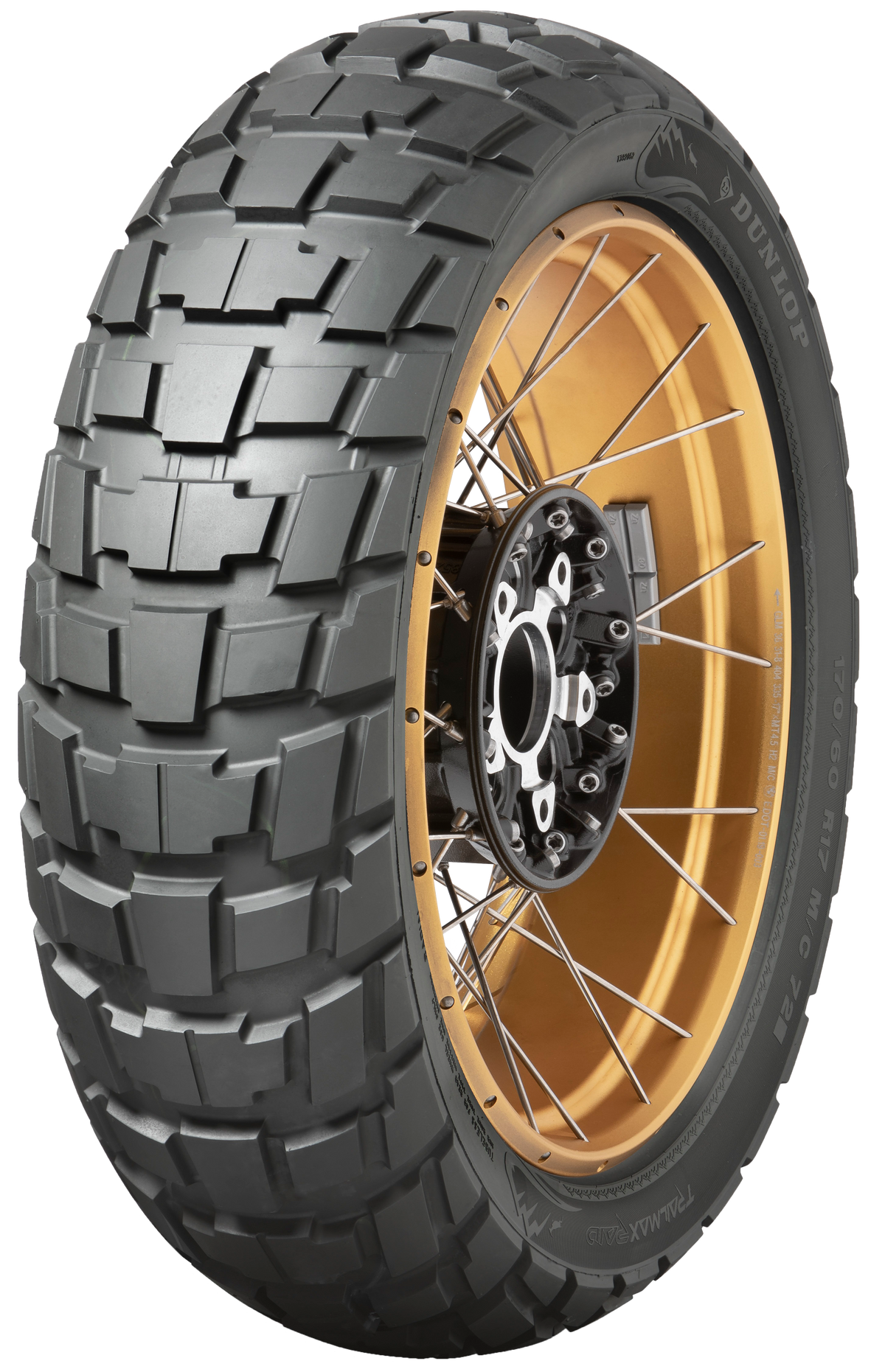 Dunlop Trailmax Raid Front Rear Tire Set 90/90-21 + 150/70R18 Motorcycle Tires