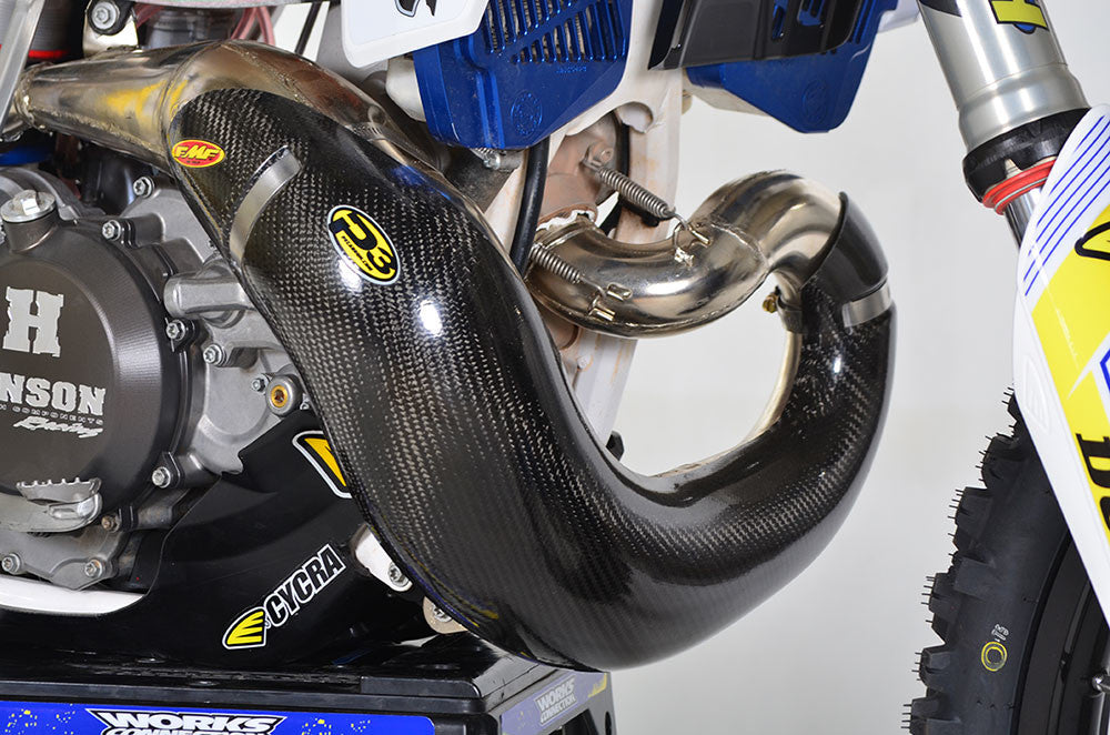 P3 Pipe Guard Carbon Fiber 101066-FMF for Husqvarna / KTM