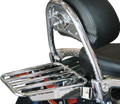 Cobra Solo Luggage Rack Tube Chrome Fits OEM Backrest VN1600D 02-4442 for Kawasaki VN1600D Vulcan 1600 Nomad 2005-2008