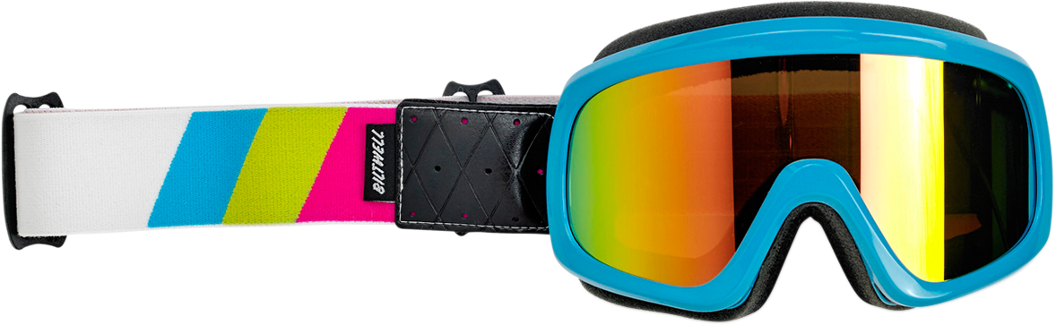 Biltwell Overland 2.0 Goggle — Tri-Stripe