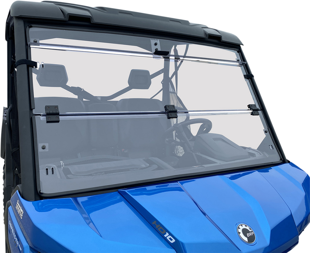 Moose Offroad Deluxe Full Folding Windshield