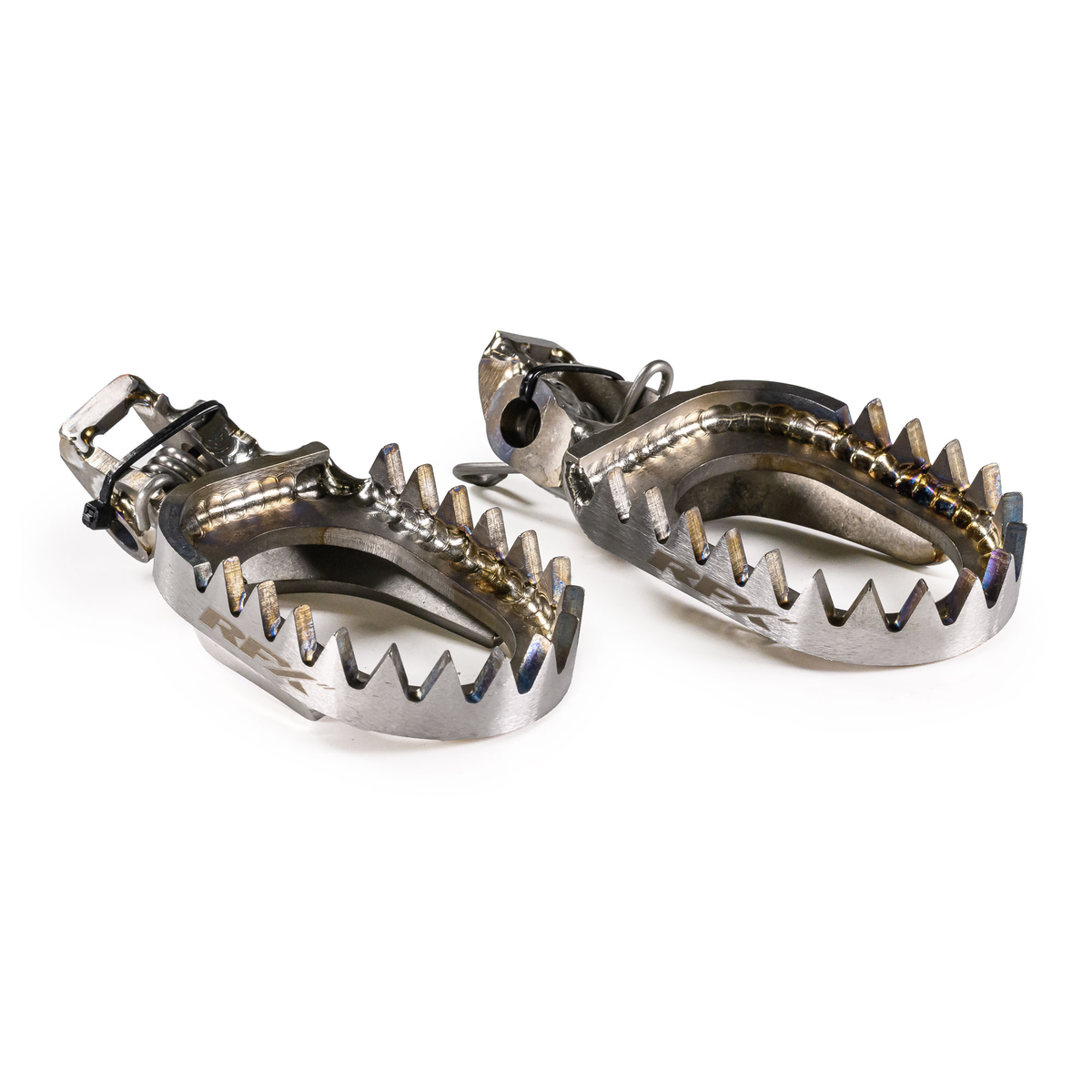 RFX Factory Footpegs Titanium KTM/Husqvarna/Gas FXFR 50300 Gpti for GasGas / Husqvarna / KTM
