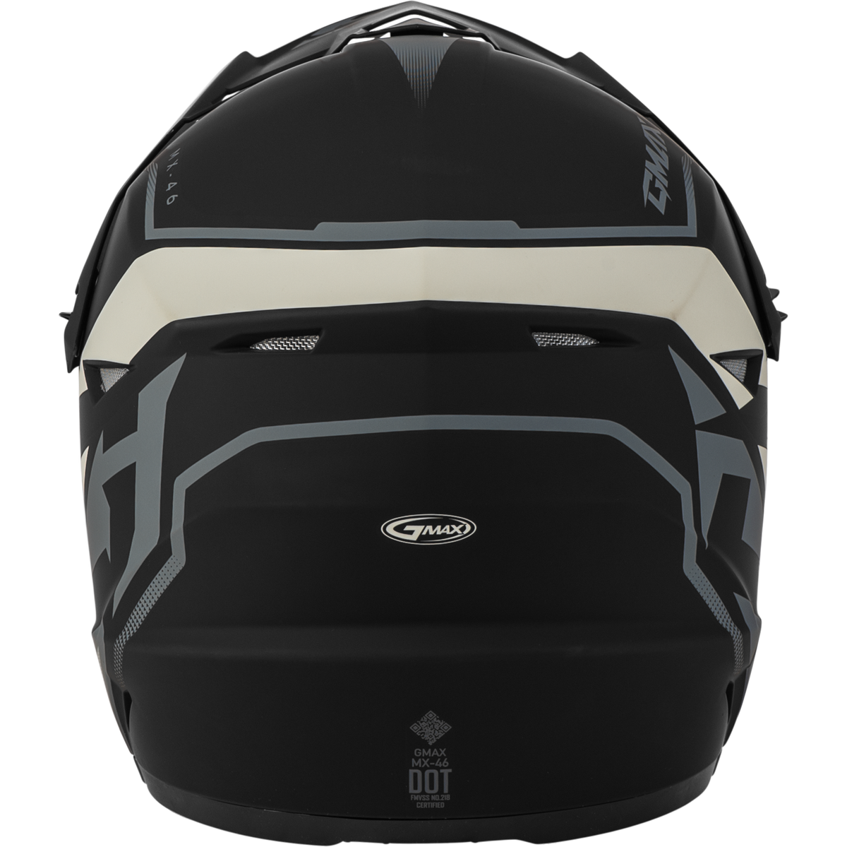 GMAX MX-46 Compound Helmet Matte Black/Grey/White XL D3464427