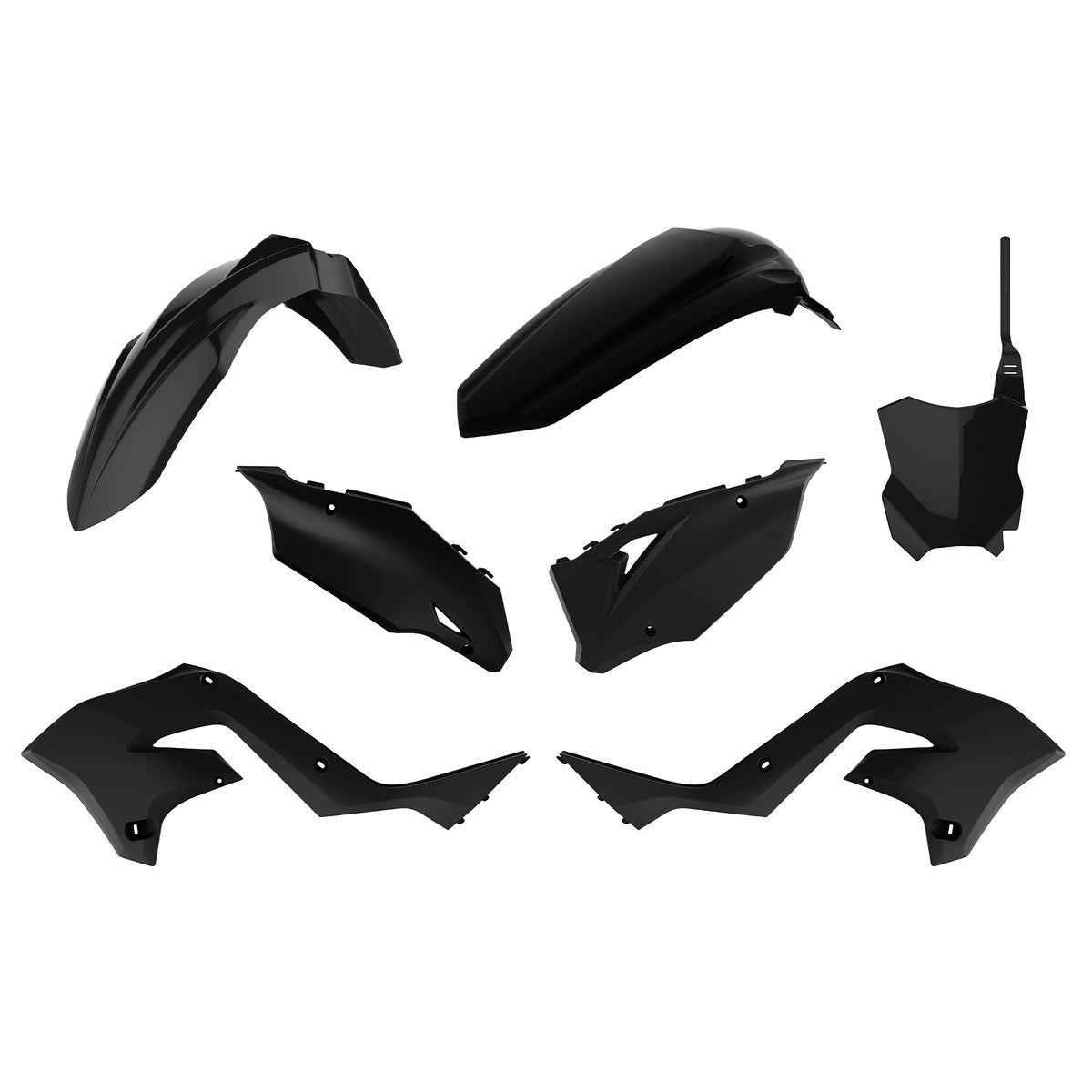 Polisport Plastic Kit for Kawasaki KX125 / KX250 2003-2008