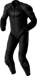 RST Tractech EVO D3O Suit Black Leather MD 103634BLK-42