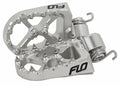 Flo Motorsports FLO Footpeg Low Silver 12MM Down HUS/KTM/Gas LOW-795-2S for GasGas / Husqvarna / KTM