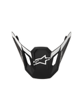 Alpinestars SM7 Dasher Visor ECE06 Black/White Matt 8981226-1121-TU