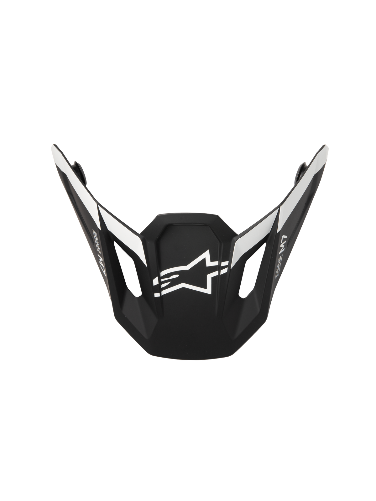 Alpinestars SM7 Dasher Visor ECE06 Black/White Matt 8981226-1121-TU