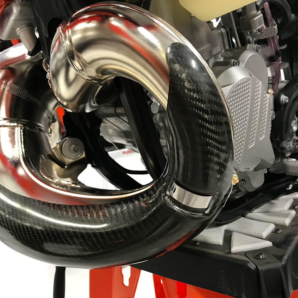 P3 Pipe Guard Carbon Fiber 101067-FMF for GasGas / Husqvarna / KTM