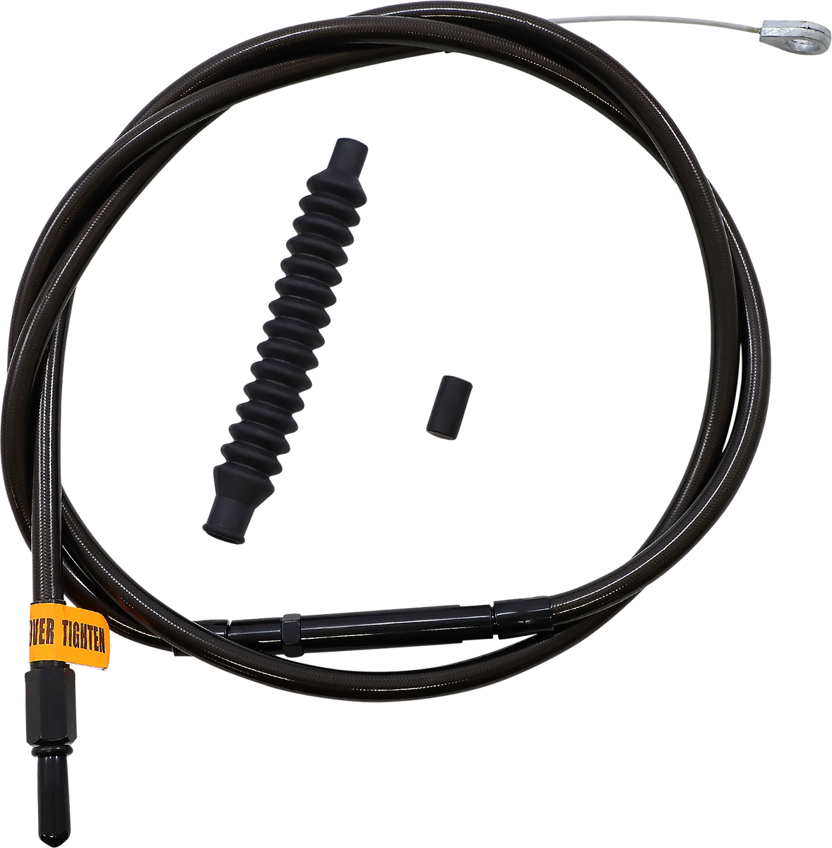 LA Choppers Midnight Braided Clutch Cable