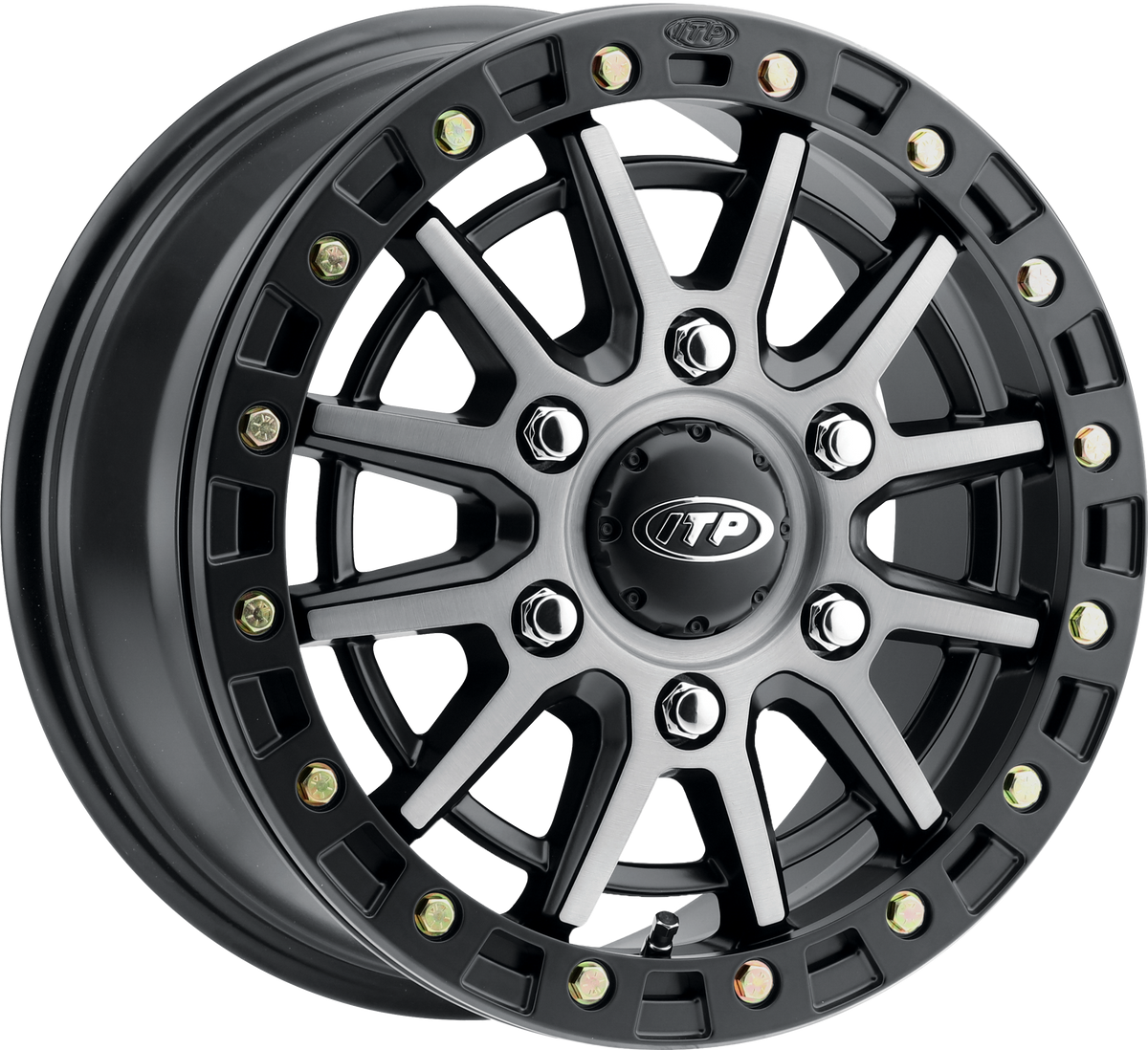 ITP SD10 Grey / BLK Ring 15X7 6/5.5 6+1 1522771720B