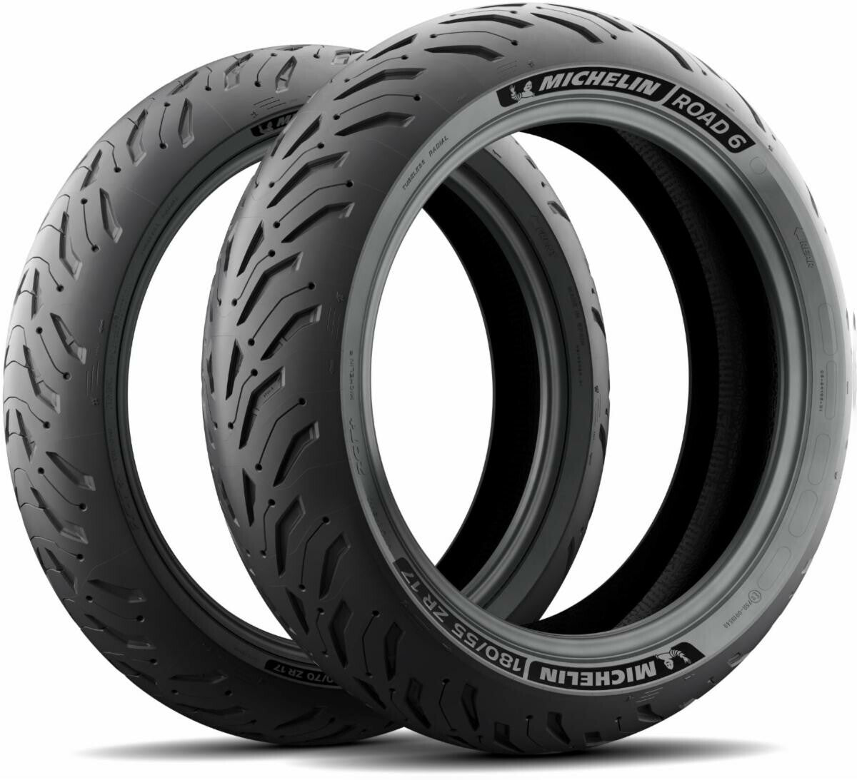 Michelin Road 6 Front Rear Tire Set 120/70ZR17 + 170/60ZR17 Motorcycle Tires