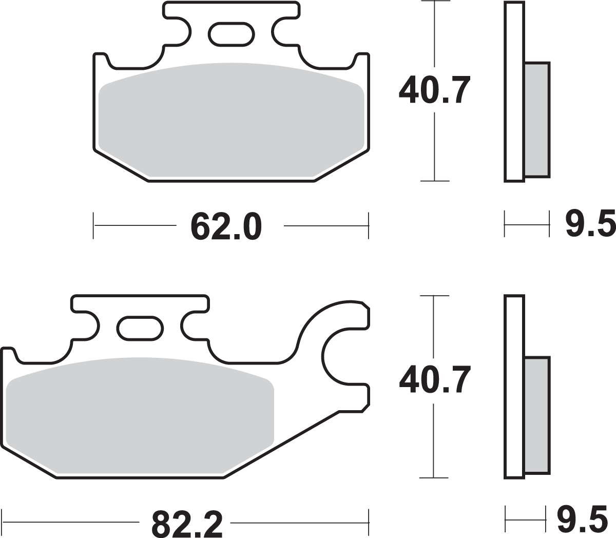 Sbs SI Offroad Sintered Brake Pads