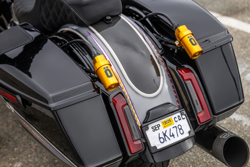 Arlen Ness Factory Lighting Carbon Fiber Rear Fender