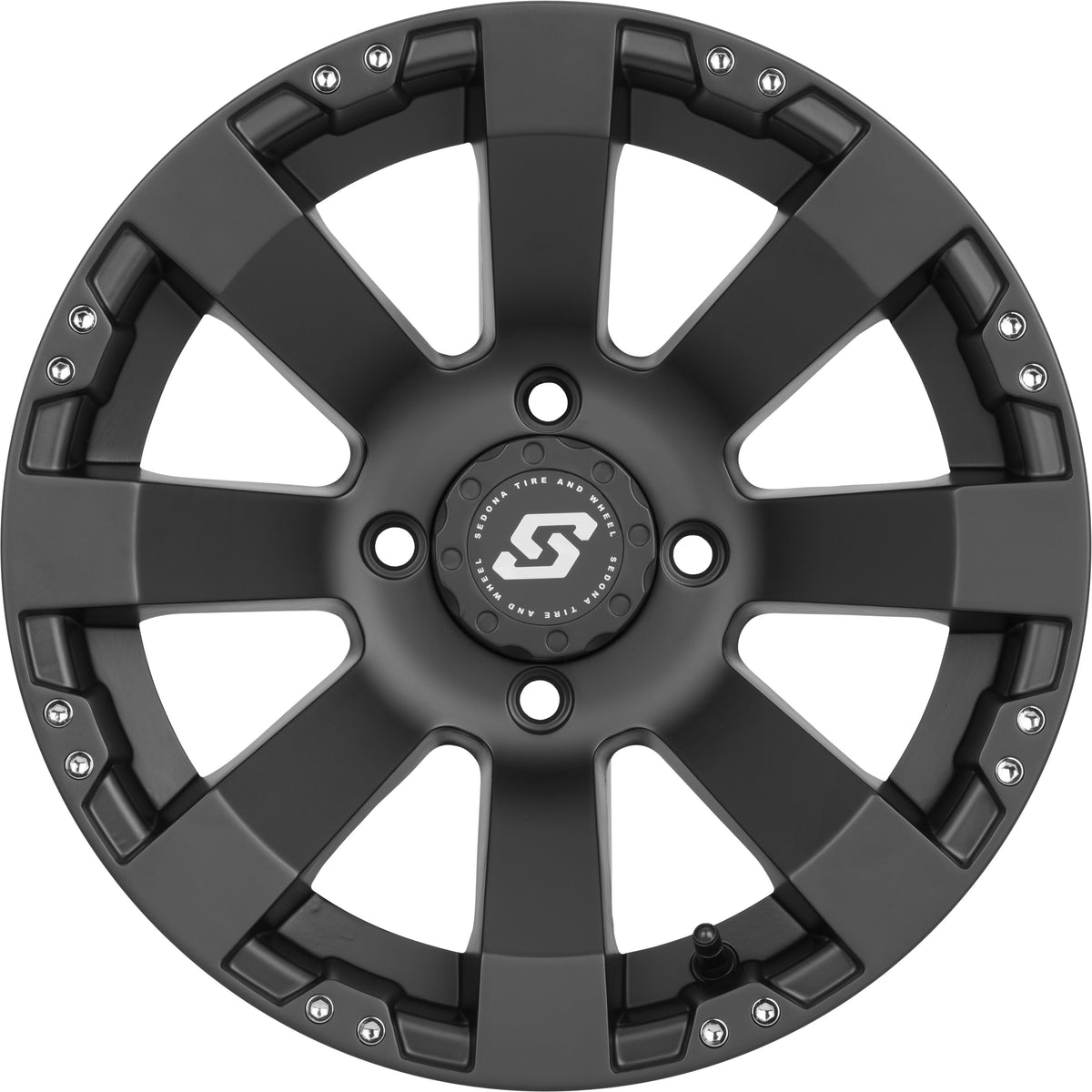 Sedona Spyder Wheel 14X7 4/137 5+2 (+10MM) Black A7547037-T-52S