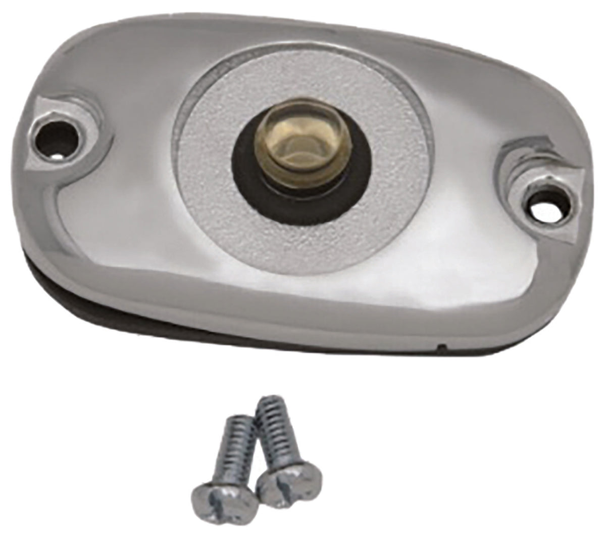 Harddrive RR Brake MSTR Cylinder Cover Touring 05-07 Softail 06-UP 053741 for Harley-Davidson FLHR Road King / FLHRC Road King Classic & More