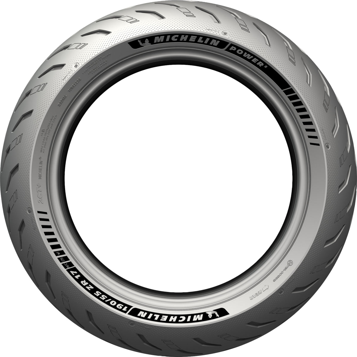 Michelin Power 5 Front Rear Tire Set 120/70ZR17 + 180/55ZR17 Motorcycle Tires