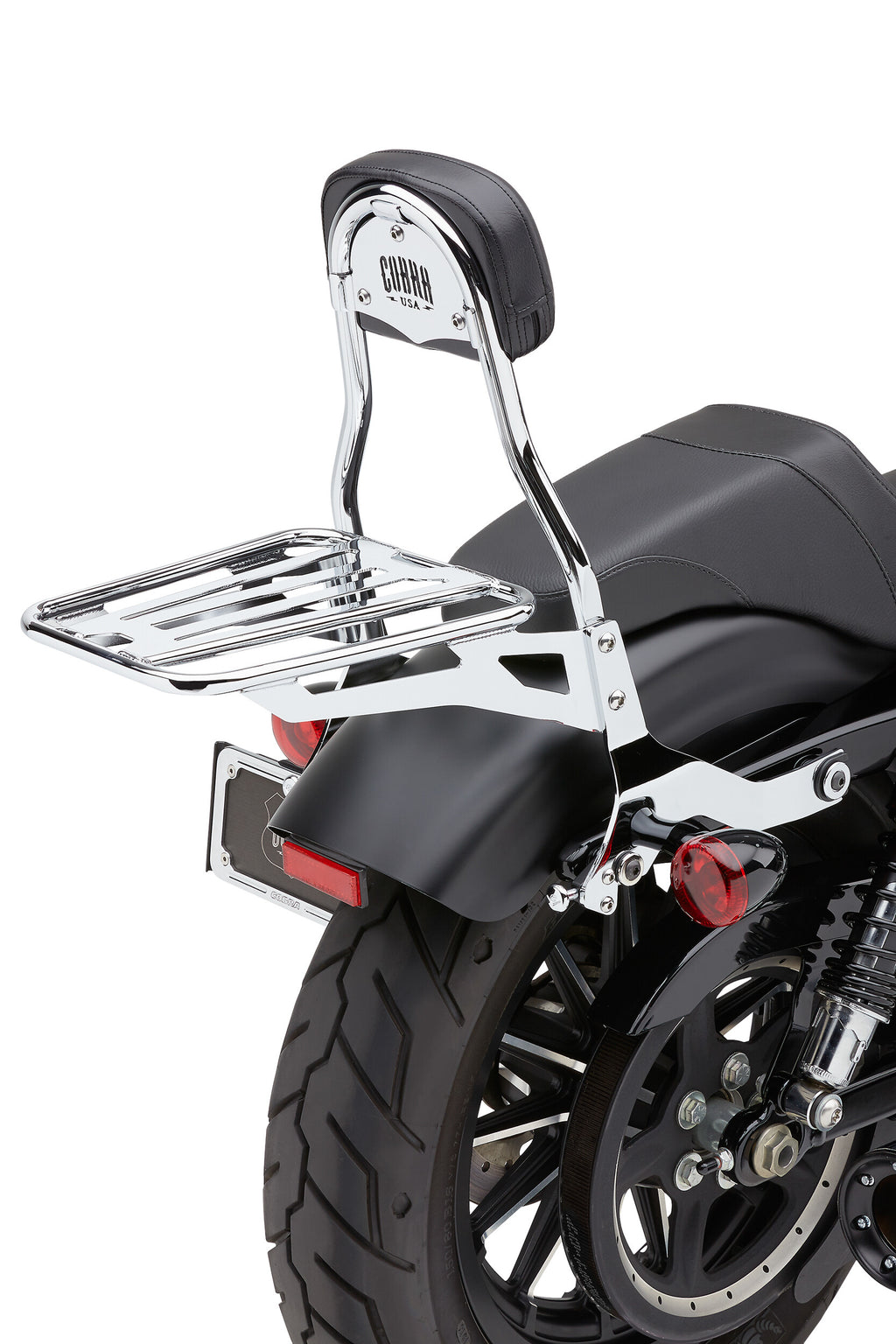 Cobra Removable Luggage Rack for Harley-Davidson FLD Dyna Switchback / FLS Softail Slim & More