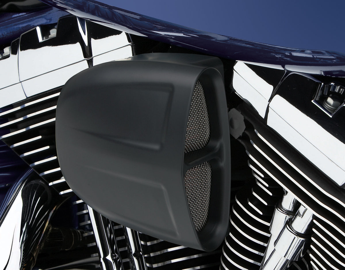 Cobra Powrflo Air Intake System Black Softail 18-25 606-0104B-SB for Harley-Davidson FLDE Softail Deluxe / FLFB Softail Fat Boy & More